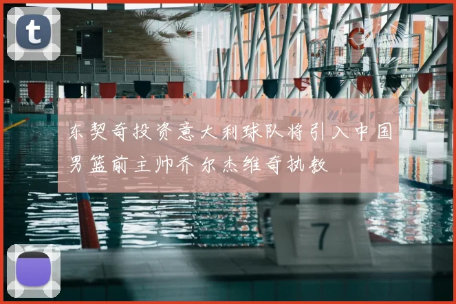 东契奇投资意大利球队将引入中国男篮前主帅乔尔杰维奇执教