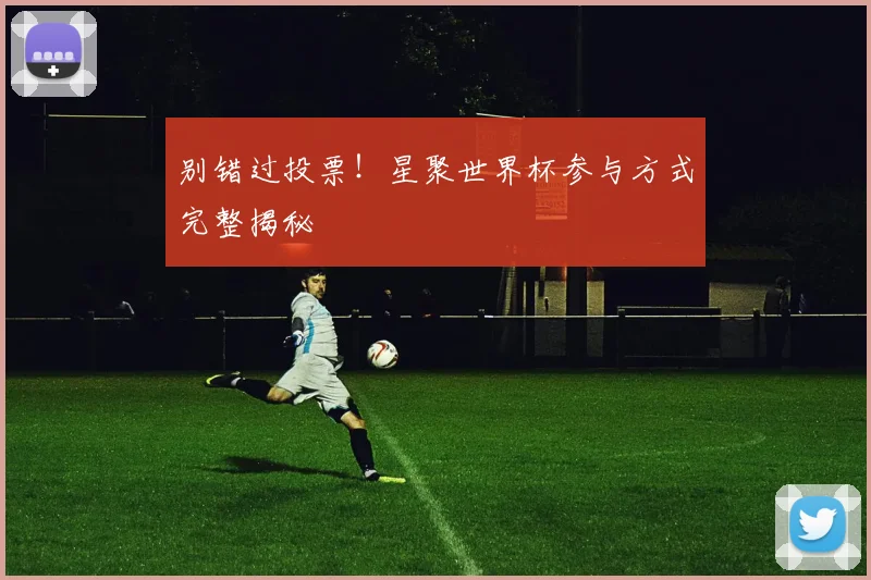 别错过投票！星聚世界杯参与方式完整揭秘
