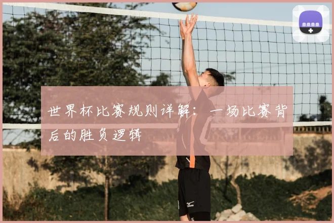 世界杯比赛规则详解:一场比赛背后的胜负逻辑