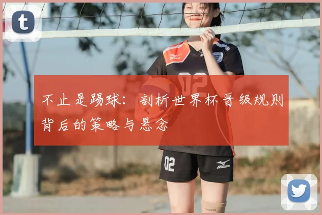 不止是踢球：剖析世界杯晋级规则背后的策略与悬念